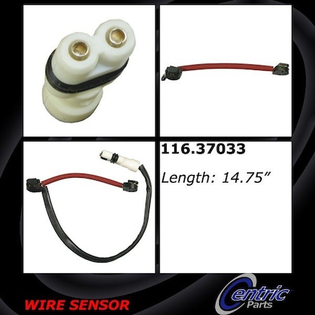 Centric Parts Brake Pad Sensor Wires, 116.37033 116.37033